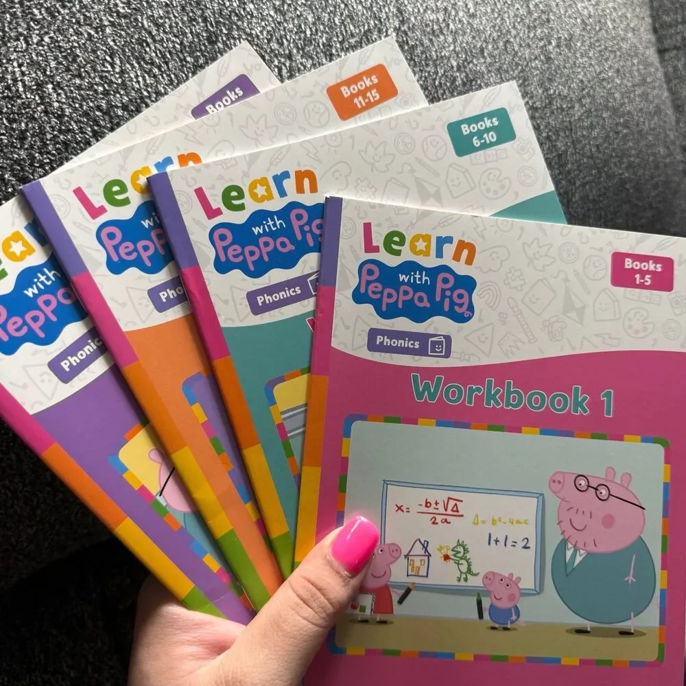 Peppa Pig Phonics Children 20 Books Set (kids kid education read reading animal